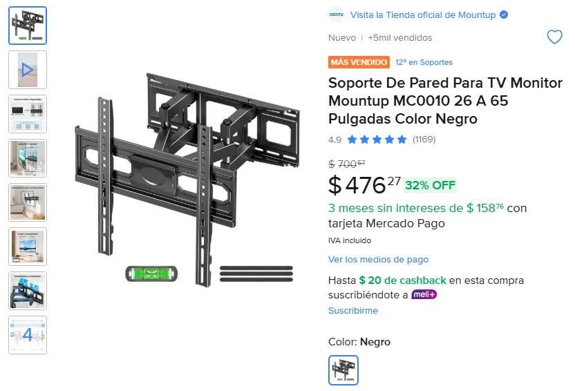 MamaOfertas's tweet photo. Soporte De Pared Para TV Monitor https://t.co/OBLtqWfoyX
De $700 a $476

#LaMamaDeLasOfertas #Promociones #Ofertas #FinDeSemanaLargo #puente #soporteDePared #MercadoLibre #mercadolibremexico #SoporteMonitor #SoporteTV #findesemana #findesemanaperfecto https://t.co/Ee5I083IAu