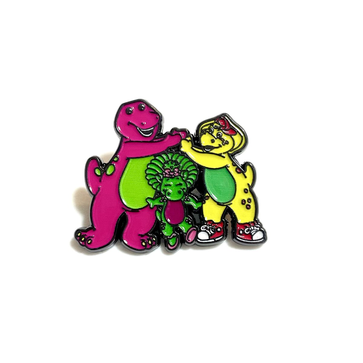 BfMerch's tweet photo. Barney &amp; Friends Pins入荷しました！
1,100yen

#バーニー #barney #バーニーアンドフレンズ #ベイビーボップ #恐竜 #ヴィンテージ雑貨 #アメリカン雑貨 #アメトイ #レトロ #90年代 #90s #ピンズ #ピンバッジ #barneyandfriends https://t.co/vvW4uSn1Gx