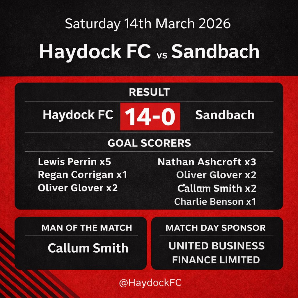 Haydock F.C tweet media