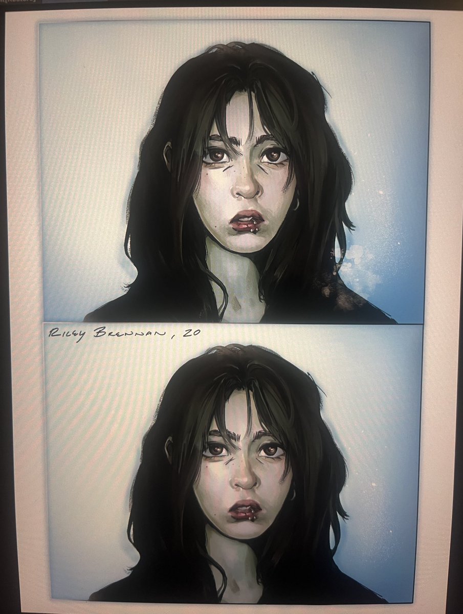 Recent drawings of myself