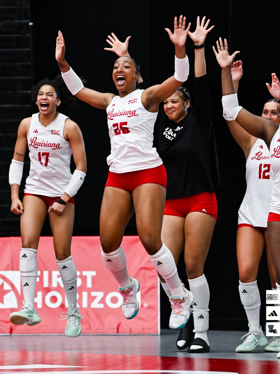 Louisiana Ragin’ Cajuns® Volleyball tweet media