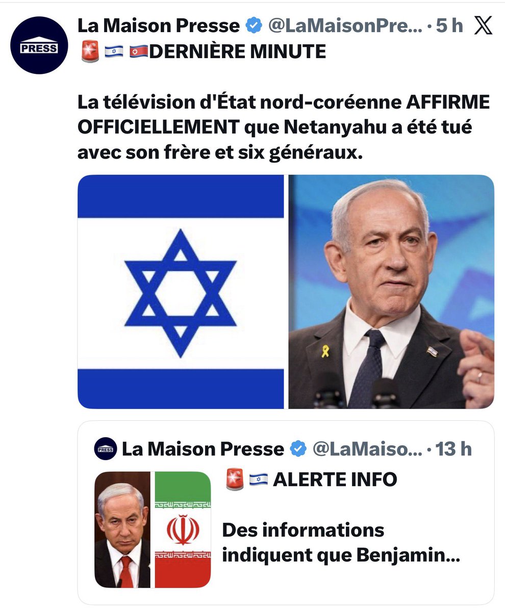 78Cesare's tweet photo. Apparement c’est ce que relatent certaines maison de presse, un vendredi 13…. https://t.co/Zw0tV8B6SU