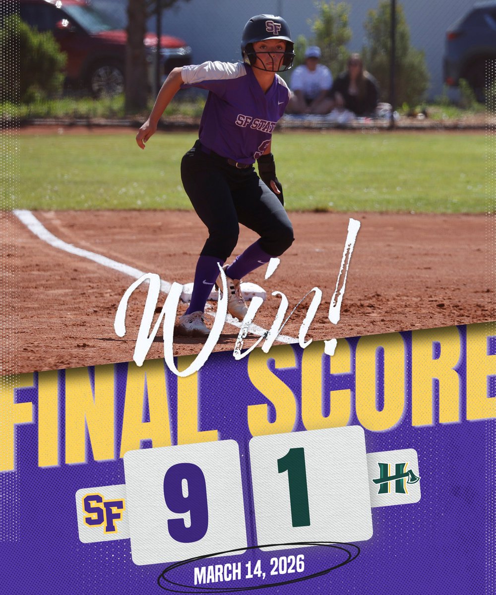 SF State Softball tweet media