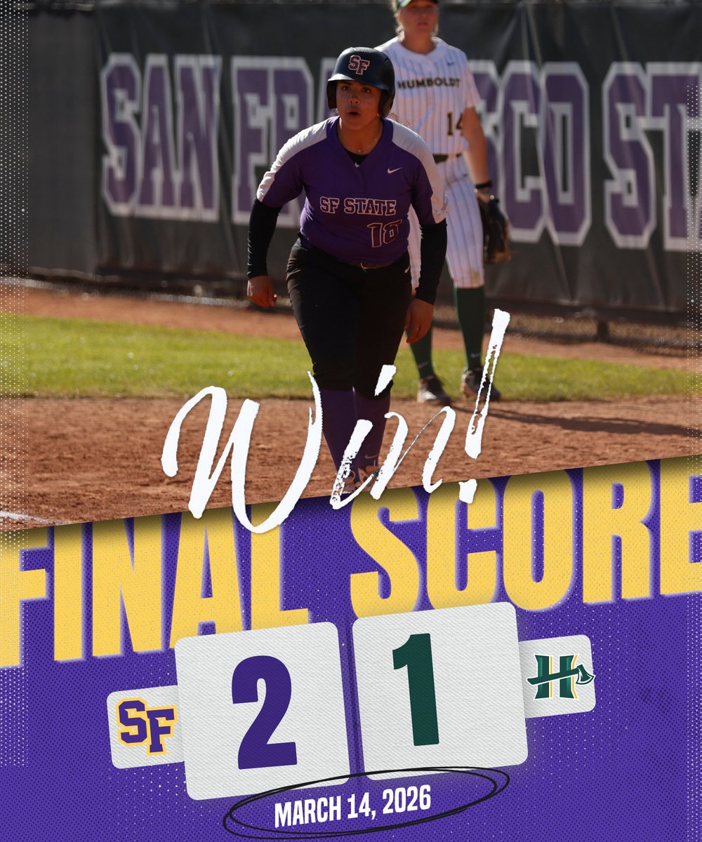 SF State Softball tweet media