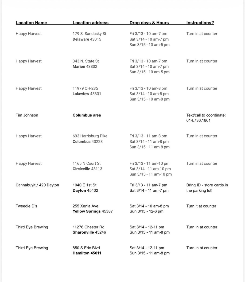 RachelCoyleOhio's tweet image. Have you been collecting signatures to protect the #marijuana law #Ohio voted for?
It's time to turn in your petitions! 
NoOnSB56.com