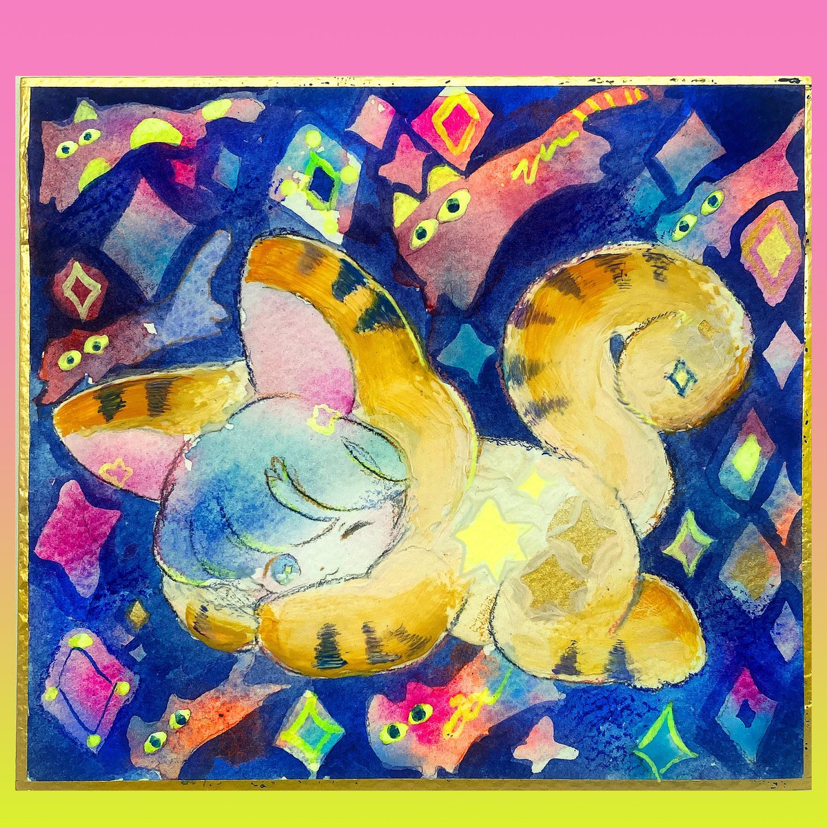 ミニ色紙原画🎨
すべて一点ものです

お気に入りの子が
見つかったらうれしいです🐈
※新作ちーくんスタンプ
(コロコロ屋さんの手作り)
のミニメッセージカードがつきます

✧期間✧ 3/15(日)20:00〜
#出品アイテム紹介 #nitiasa 