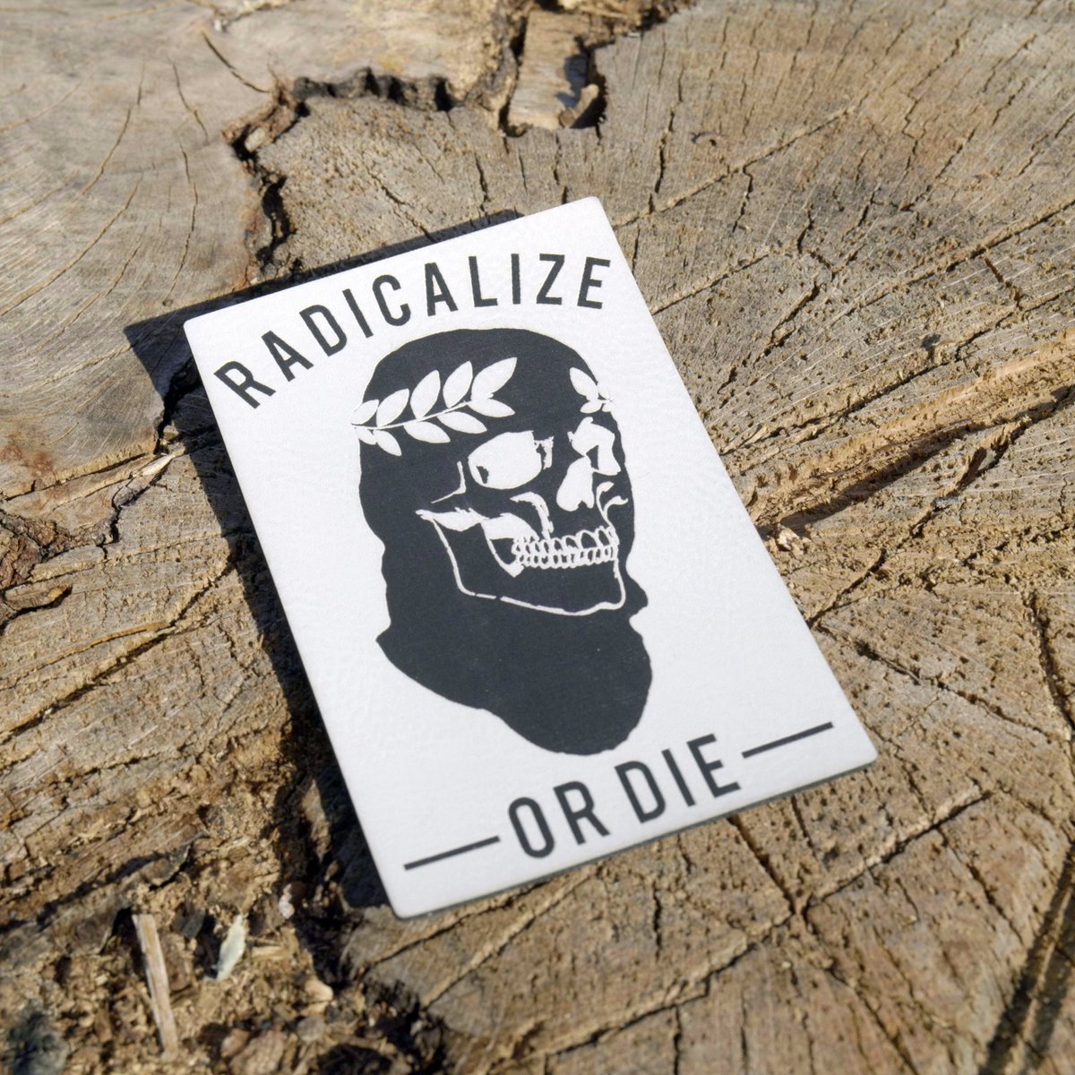 Radicalize or Die shirts and Patches live at 8pm CT TODAY.

Shirts Made in USA
Inks Made in USA
Tools used Made in USA
Patches Made in USA
