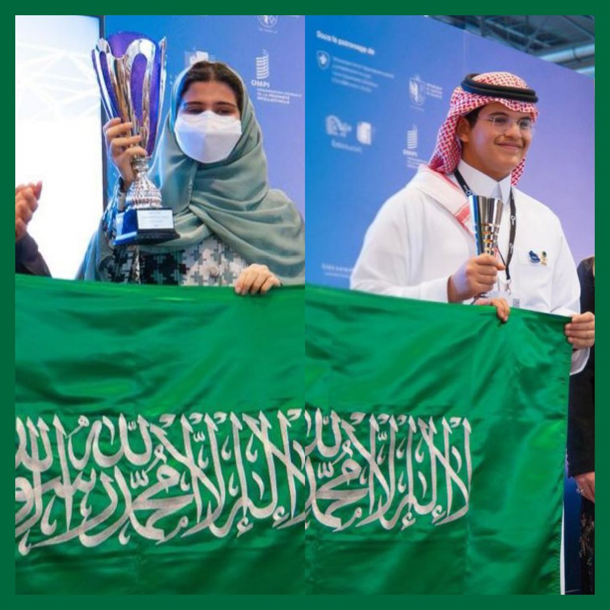aziz1986sa's tweet photo. من قلب معرض جنيف الدولي للاختراعات 2026 🇨🇭
يسجّل أبناء الوطن إنجازًا عالميًا جديدًا 🇸🇦

حيث حققت الجوهرة بنت سعود القحطاني ثلاث جوائز كبرى:
🌍 الجائزة الكبرى للتعليم العام عالميًا
🎯 الجائزة الكبرى للفئة العمرية
🥇 الميدالية الذهبية بمرتبة الشرف

كما حقق ساري بن سعود القحطاني:
🌍 الجائزة الكبرى للفئة العمرية (12–15)
🥇 الميدالية الذهبية

إنجاز مشرّف يعكس تميّز العقول السعودية الشابة وقدرتها على المنافسة والابتكار في أكبر المحافل العلمية العالمية.