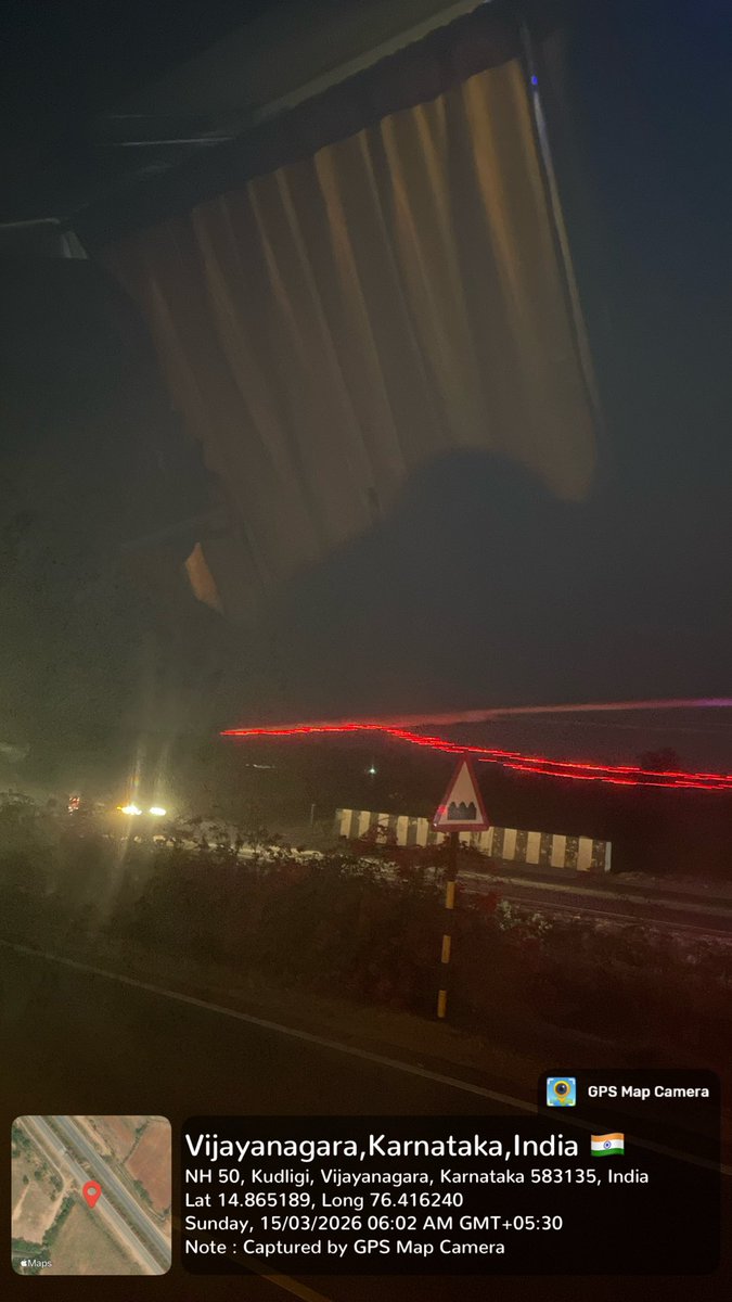 v_reddy154's tweet photo. @PrawaasBoci @VrlltdOfficial It’s standing here close to 3 hours. Can’t u guys check condition of bus before departure? Then what’s the use in trusting, booking for VRL. Now arrival will be delayed, who’s responsible it?
Bus: MH09FL7238 (BLR to Vijayapura)
Date: 14/3/26, 11:15 PM
Departure: Gandhinagar (A) https://t.co/C5dMGUem7o