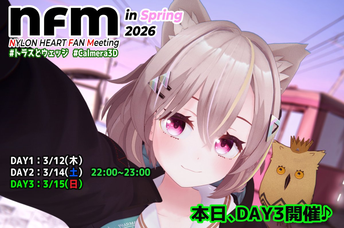 hayabusa08@NYLON HEART FAN Meeting 定期的に開催♪(`・ω・´)ゞ tweet media