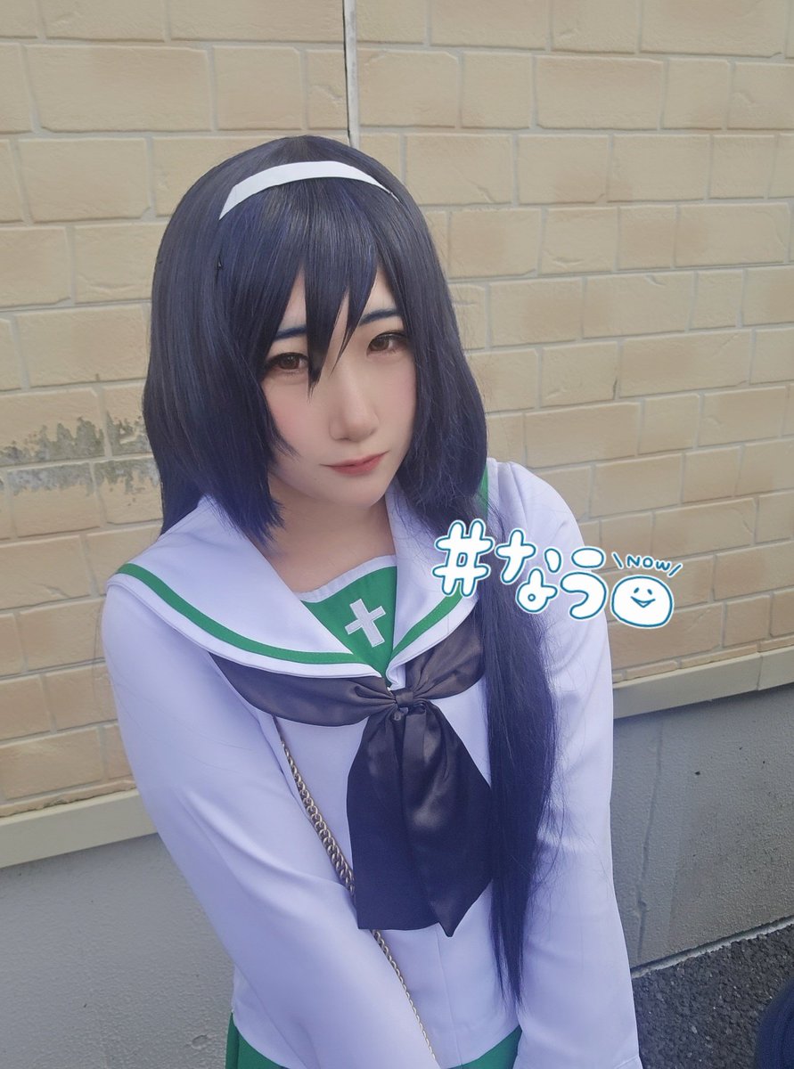 大洗着いたよー！！！！
今日だけは朝も強い麻子です🐱✨
見かけたらぜひ声掛けてください(っ ॑꒳ ॑c)
みんな楽しもう〜〜😋💕

 #海楽フェスタ
 #大洗  #ガルパン 大好き♥️