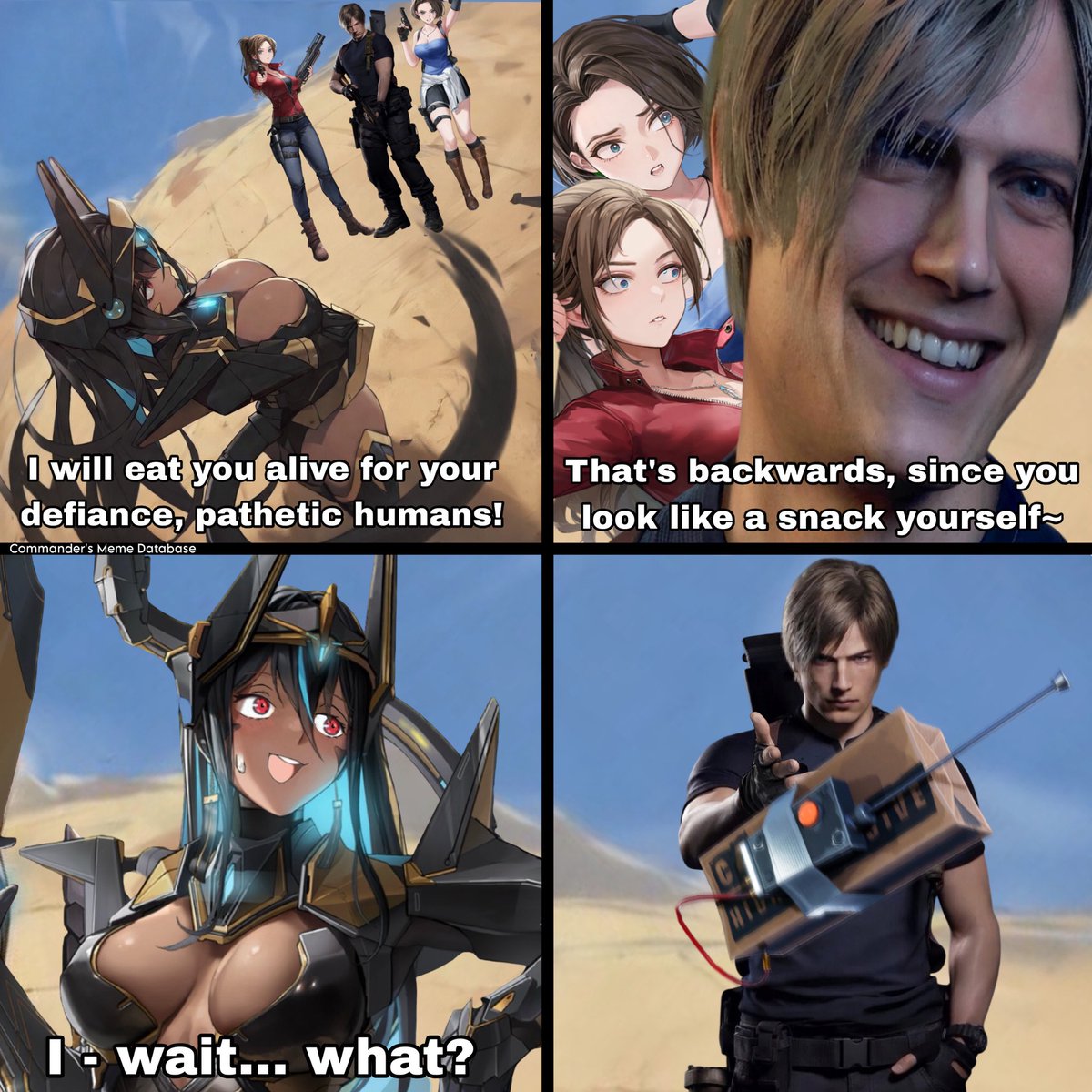 【memeページ】 Women” -Leon S. Kennedy