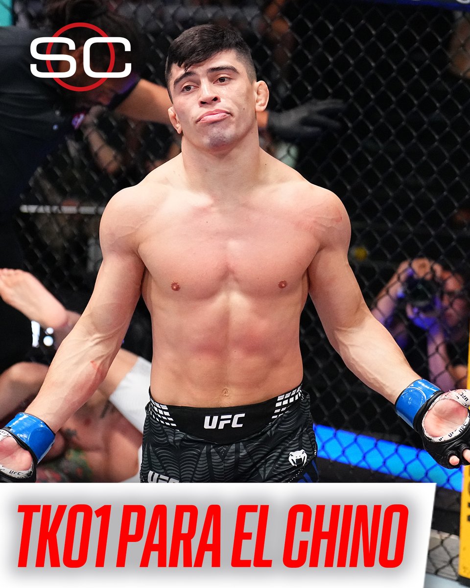 SC_ESPN's tweet photo. 🇦🇷 ¡¡KEVIN VALLEJOS SE QUEDÓ CON LA PELEA ESTELAR DEL #UFCVegas114!! 🇦🇷

🥊 El Chino le ganó por TKO a Josh Emmett en el primer round de la batalla, que tuvo lugar en el Meta APEX de Nevada

😱 De esta manera, el marplatense mantiene su récord TOP en la UFC: ¡18-1! https://t.co/jCYVIEbO1z