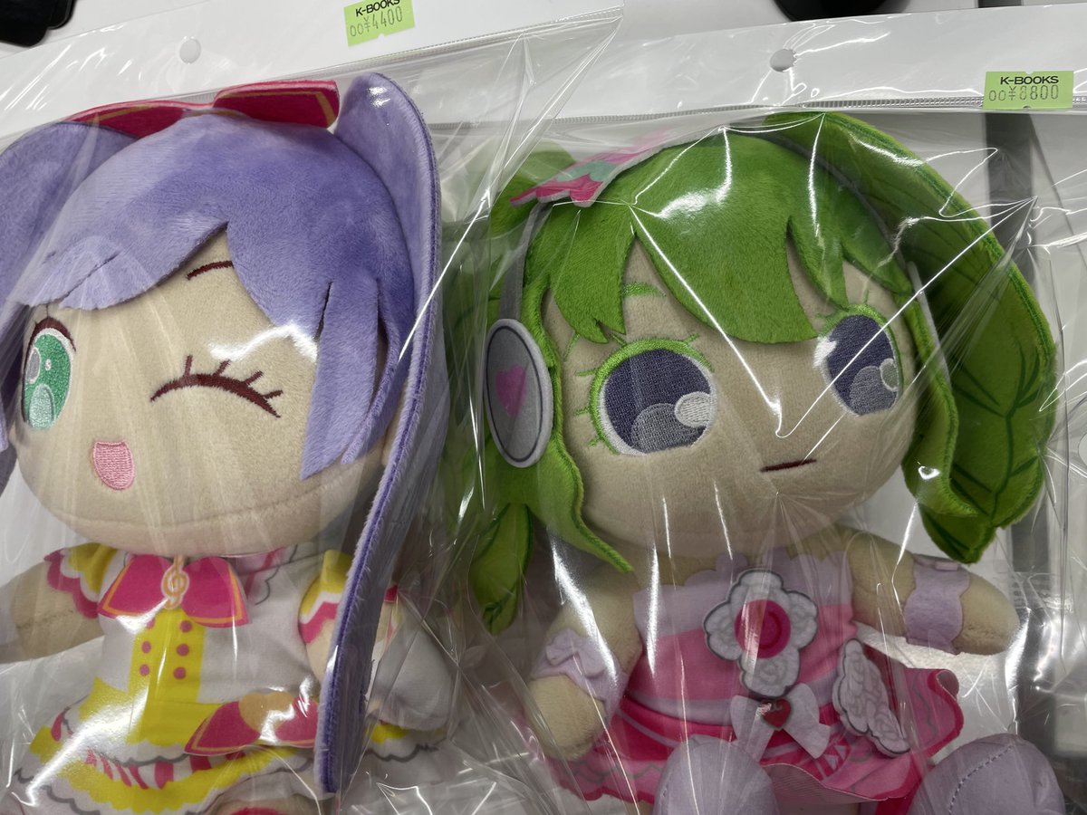 入荷情報】 プリパラ おすわりぬいぐるみ らぁら ファルル 入荷しま