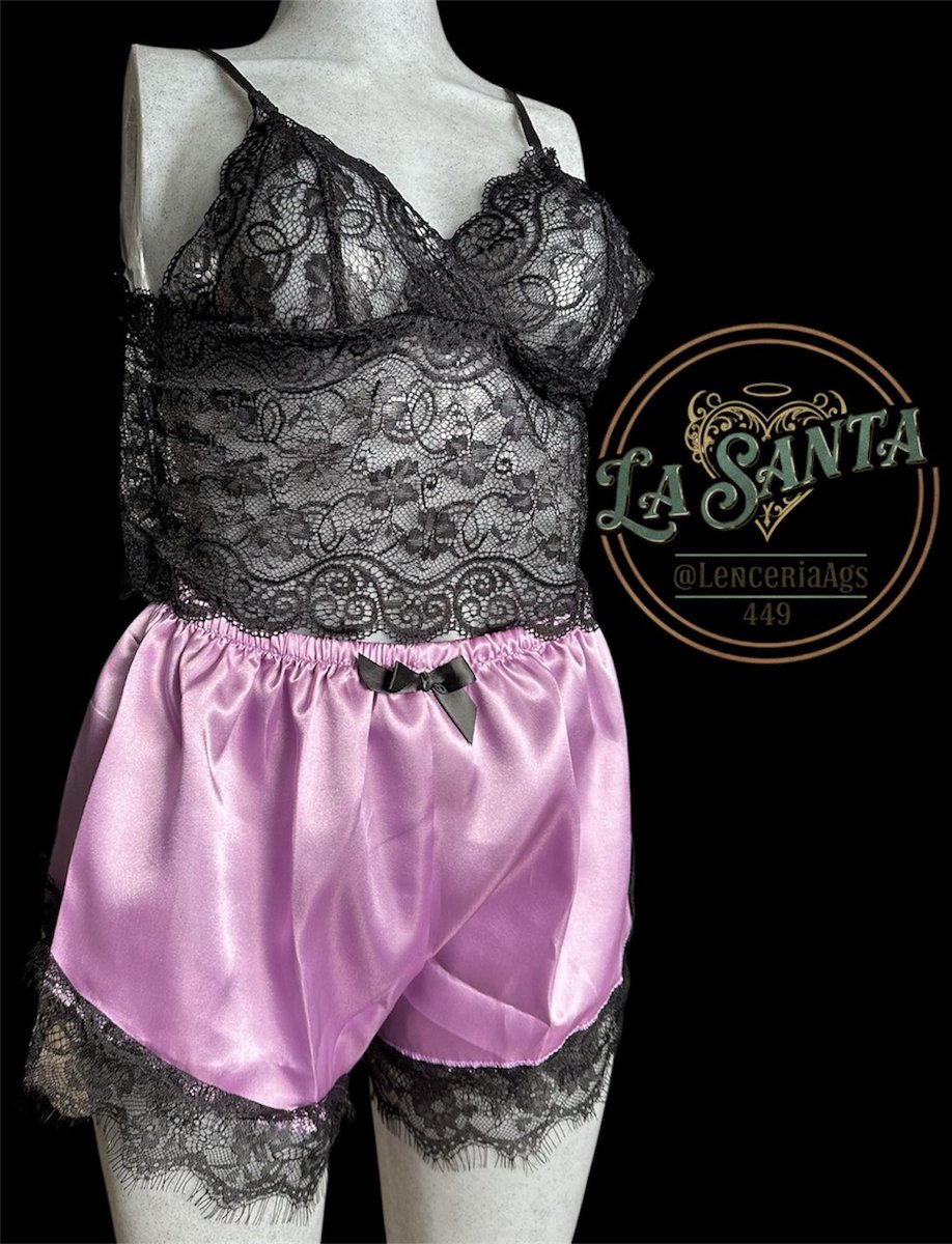 LenceriaAgs's tweet photo. 💎 Pijama Elegante💎
🔥Blusita, Cachetero, Short y Batita🔥
🥴Súper Cómoda🥴
🥵Luce sensacional🥵
📦Entrega inmediata📦
#agssw #swags #hotwifeags #singleags https://t.co/aHcw4FsV2v