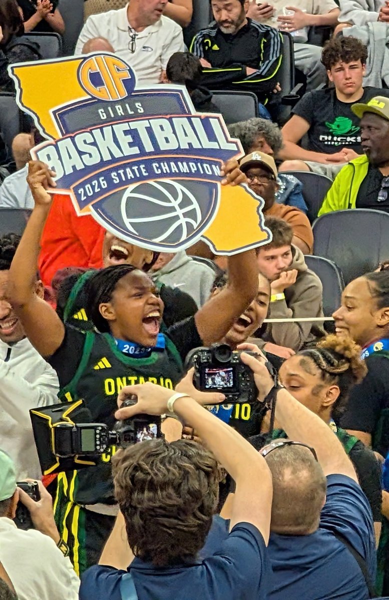 ACTX60's tweet photo. CONGRATULATIONS!!! To my nieces Jaden and Jenesis for helping bring home the first CIF State Championship in school history. 
The smallest school ever to win a state title. 
WAY TO GO GIRLS!!! https://t.co/0ArGiJ0L9N