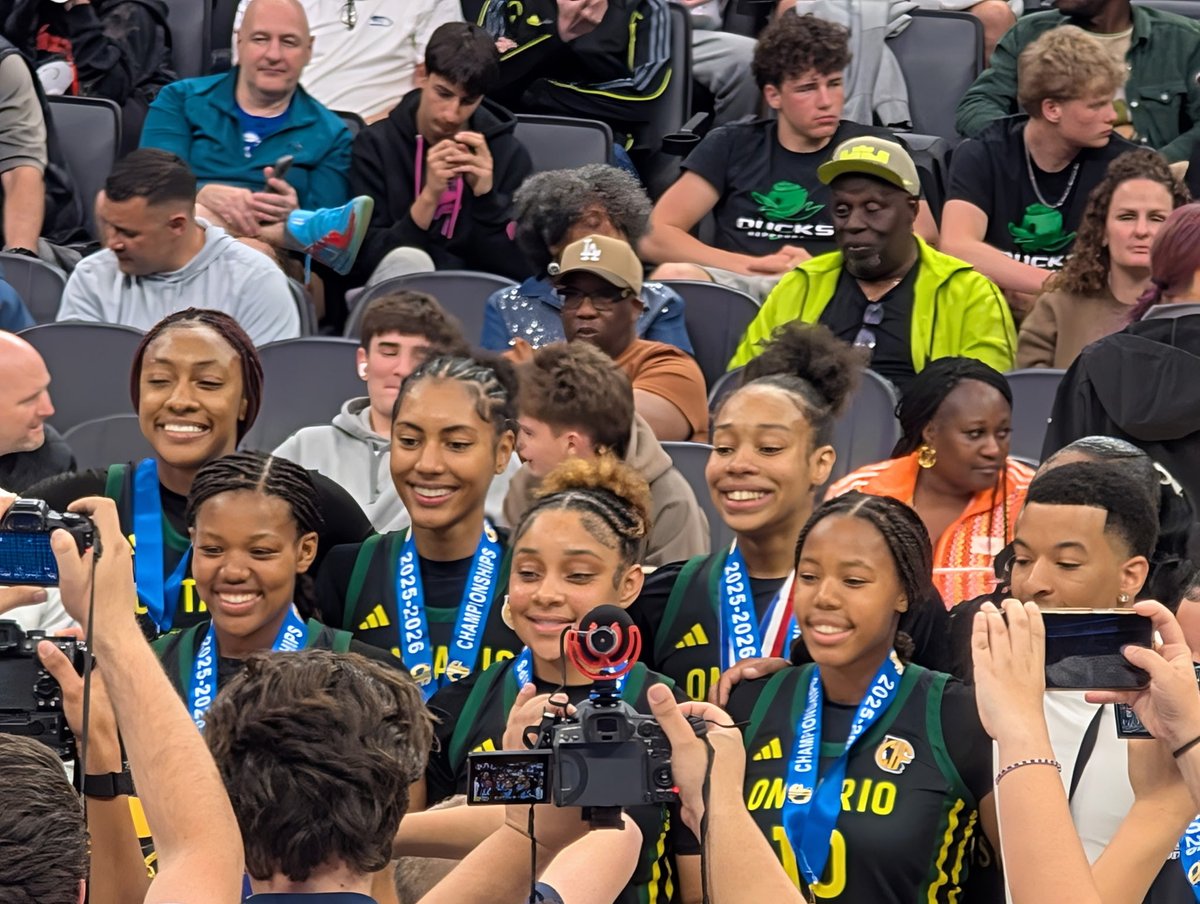 ACTX60's tweet photo. CONGRATULATIONS!!! To my nieces Jaden and Jenesis for helping bring home the first CIF State Championship in school history. 
The smallest school ever to win a state title. 
WAY TO GO GIRLS!!! https://t.co/0ArGiJ0L9N