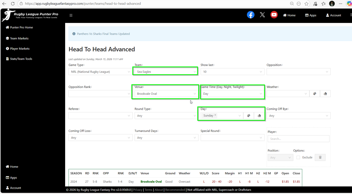 NRL Punter Pro tweet media