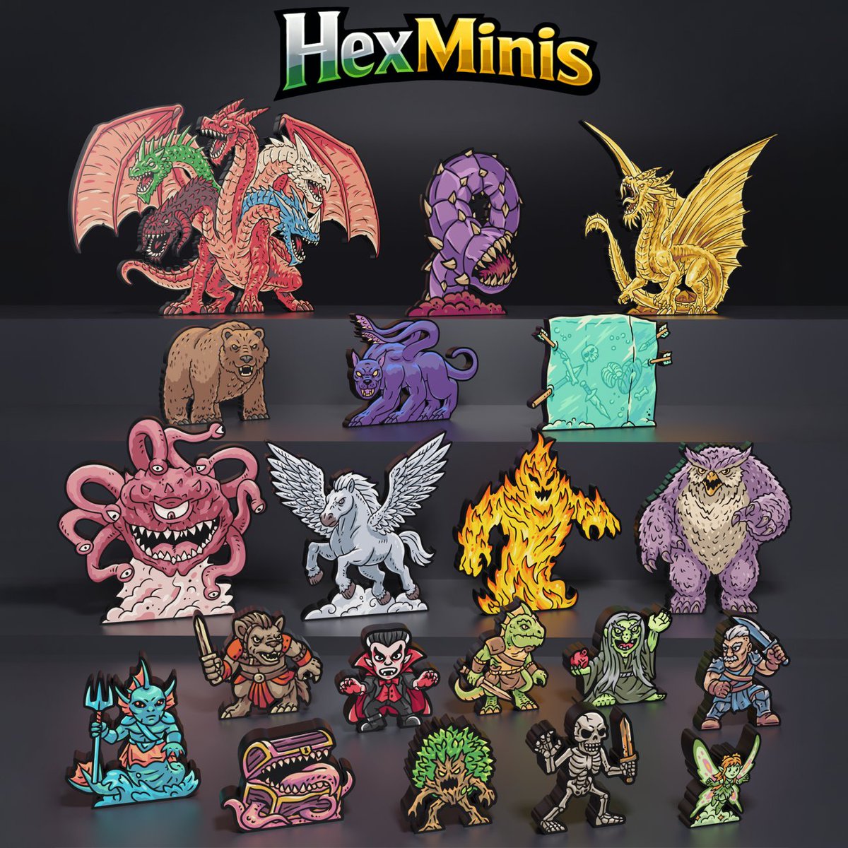 Epic_Miniatures's tweet photo. 🔥 Get the Classic Encounter Token Set for just $10 instead of $39.90! ▶ https://t.co/7ytWW2aT4d

#3DPrinting #Miniatures #DND #Warhammer #TabletopGaming #TTRPG #FantasyMiniatures #Wargaming #PrintYourMinis #DungeonsAndDragons #3DPrintCommunity #stl #dnd #warhammer #dragon https://t.co/MdlDnf9URA
