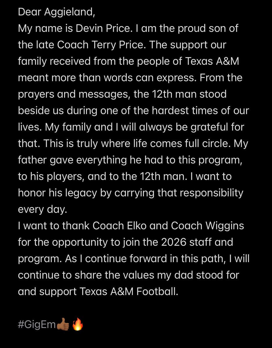 Devin Price tweet media