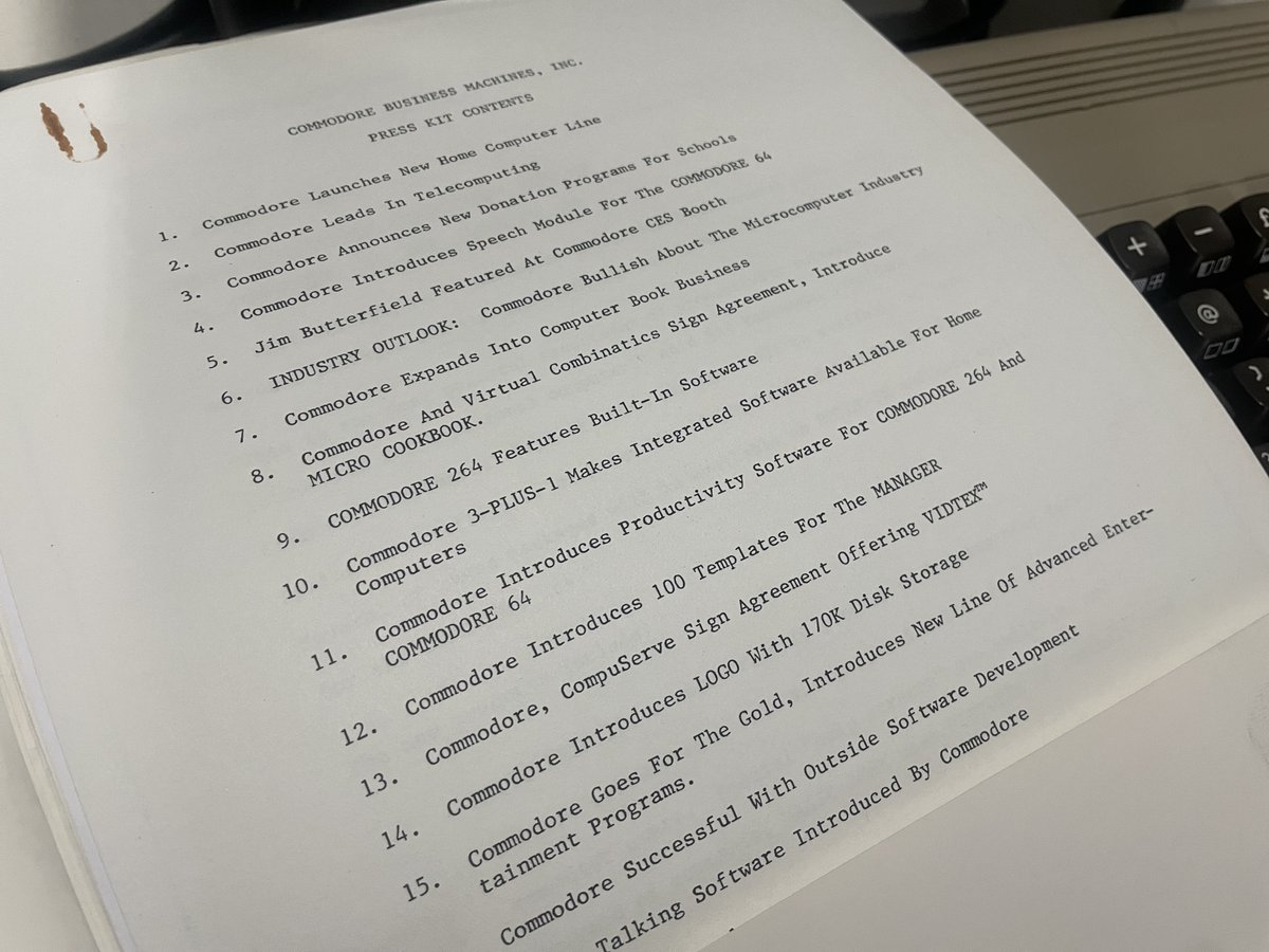 Commodore International Historical Society tweet media