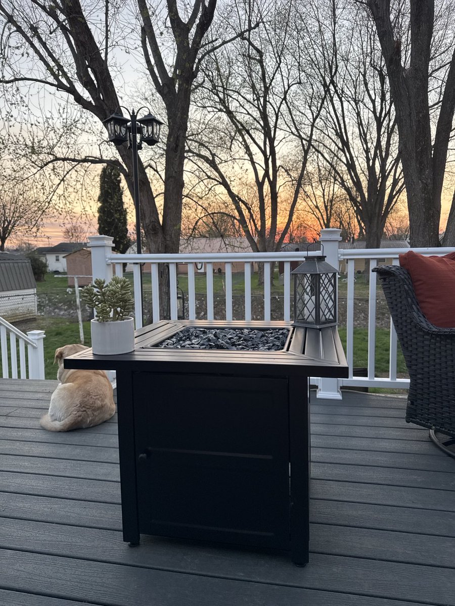 The calm before the storms.