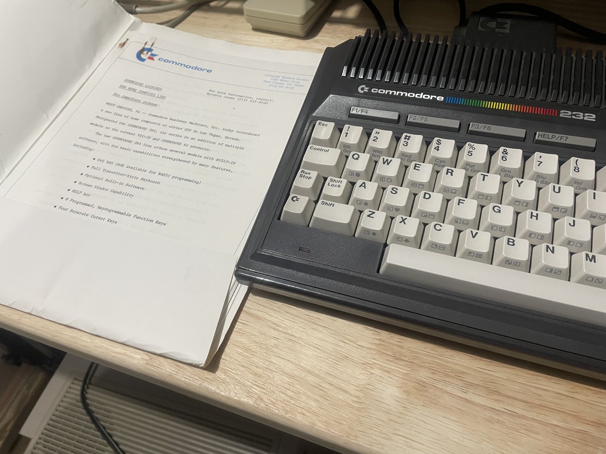 Commodore International Historical Society tweet media