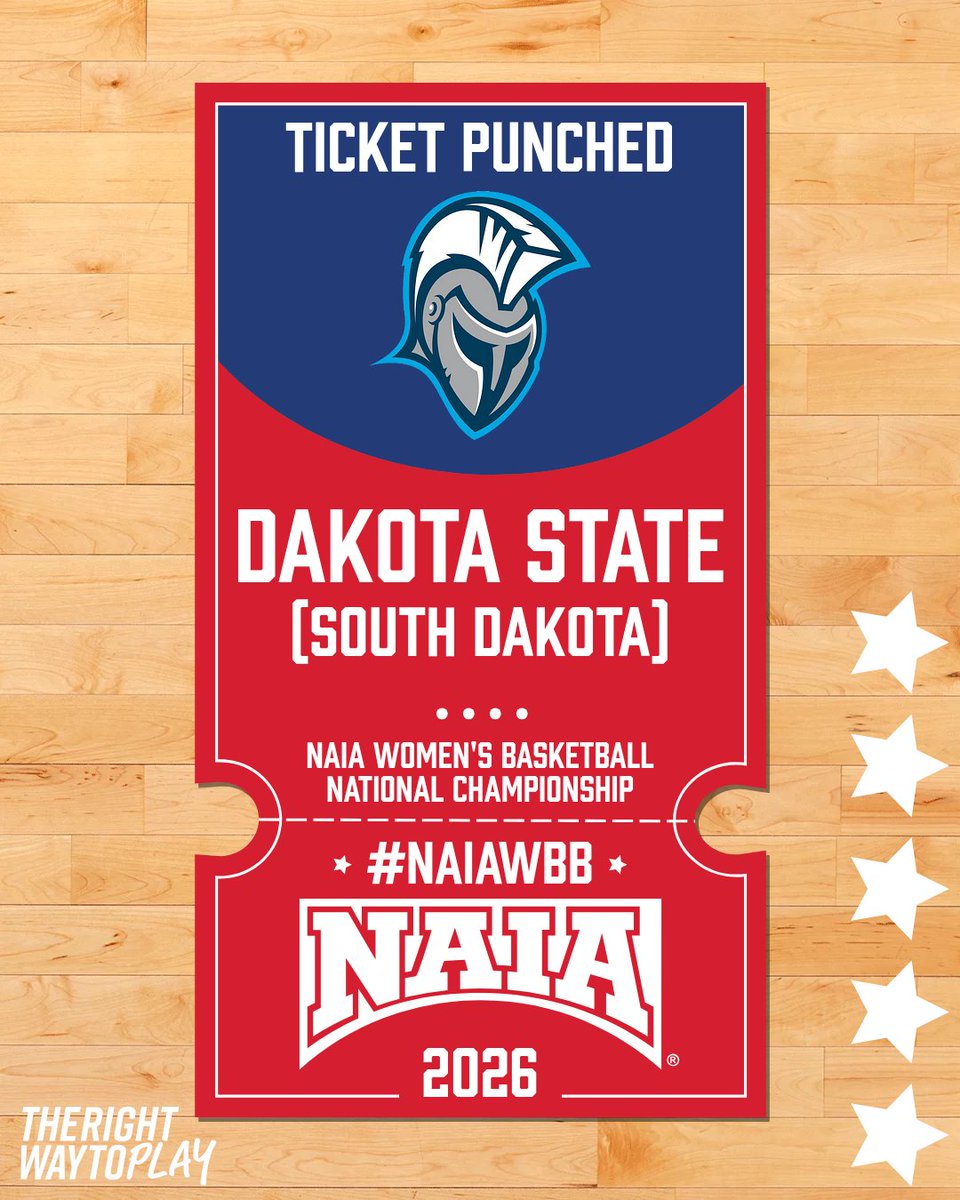 NAIA's tweet photo. W🏀
#TheBattleForTheRedBanner continues for @DSU_Athletics as they join the Round of 16

#collegebasketball #NAIAWBB https://t.co/He7ikdoKoO