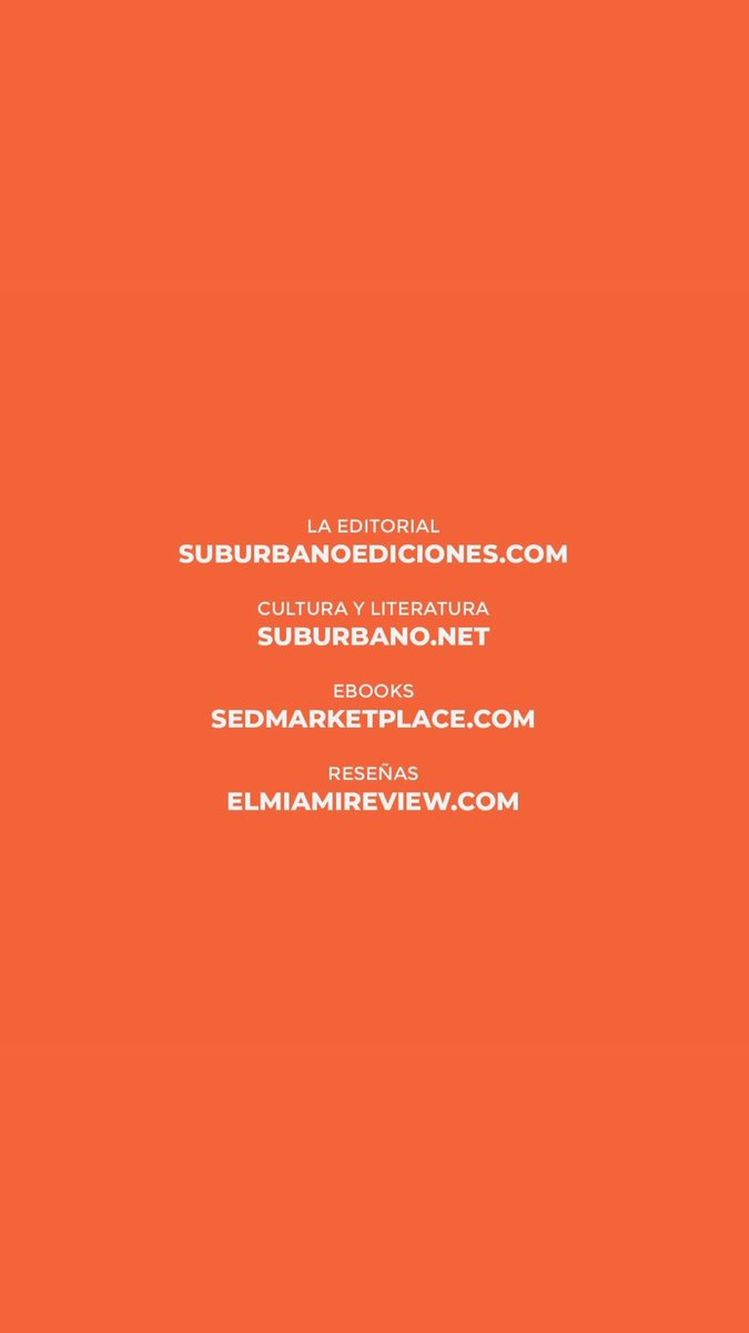 Suburbano Ediciones tweet media