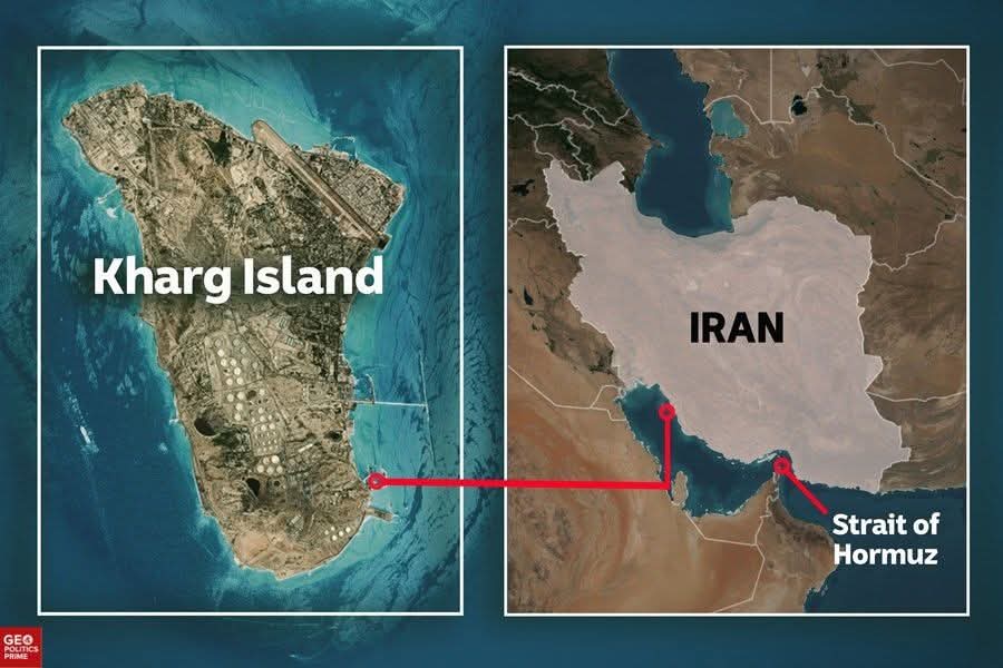 உதார்டிரம்ப் #ஈரான் ஈரானின் கார்க் தீவு 'அழிக்கப்பட்டது' என்றது டிரம்பின்  கற்பனை – முன்னாள் CIA பகுப்பாய்வாளர் கூறுகிறார் Donald Trump கூறியபடி ...