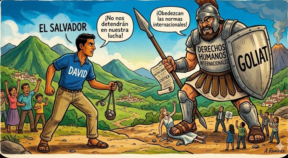 <a href="/nayibbukele/">Nayib Bukele</a> Lo que me encanta de ser Salvadoreño es que tenemos un David........por eso estoy muy TRANQUILO y confio primero en  Dios y luego en nuestro lider puesto POR DIOS.......
