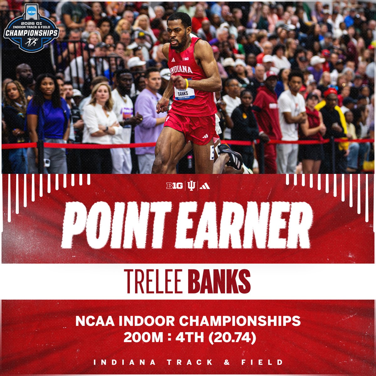 Indiana Cross Country + Track & Field tweet media