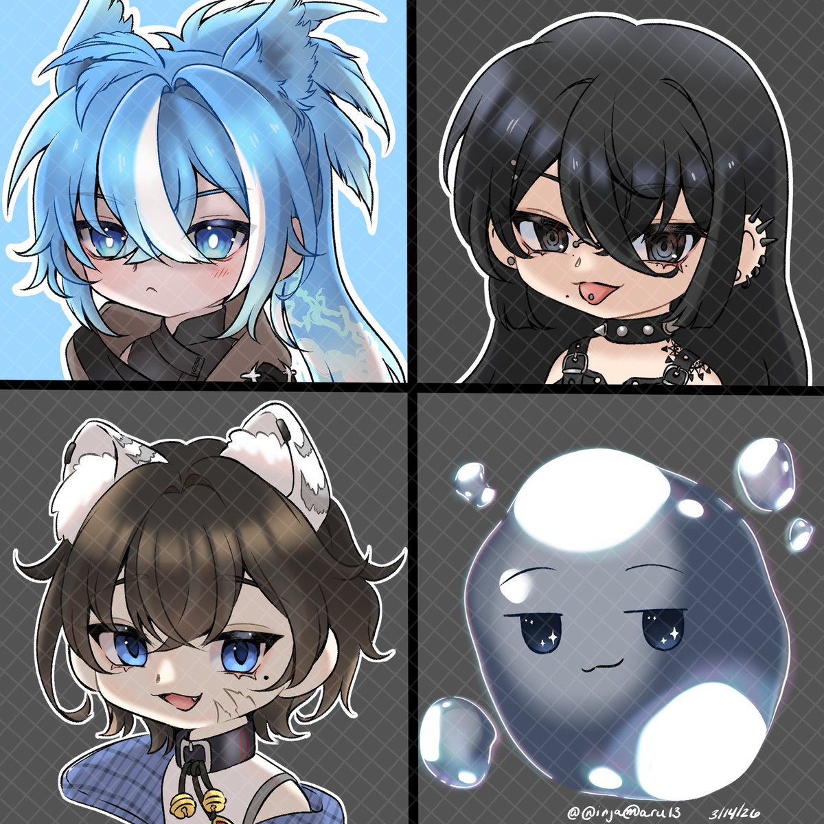 Maru *Comms Open on Vgen* tweet media