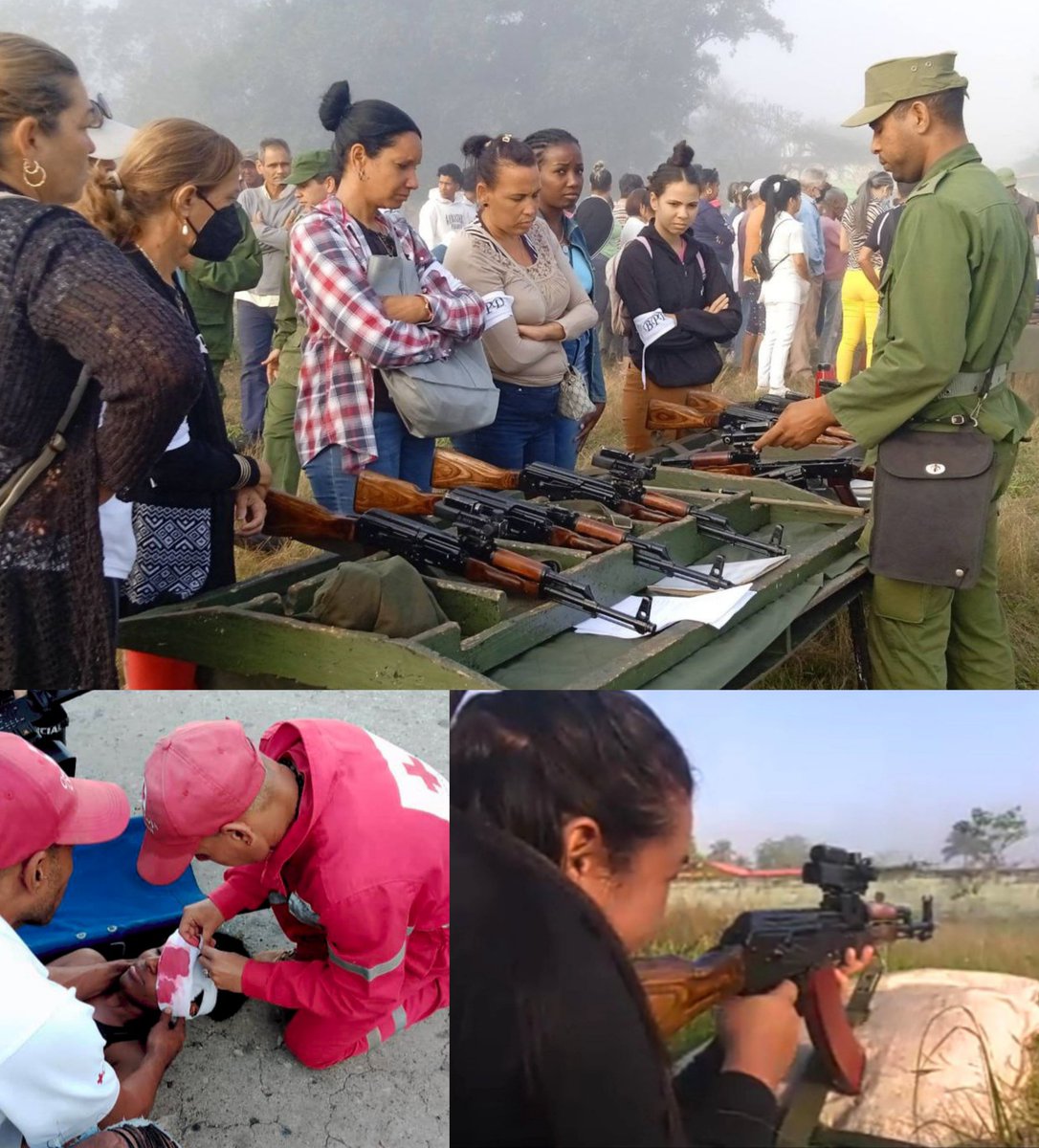 🇨🇺 El Día Nacional de la Defensa recuerda que la soberanía se protege entre todos: militares, vecinos, trabajadores y familias.  
La Guerra de Todo el Pueblo es filosofía de lucha y dignidad: morir luchando antes que vivir de rodillas.  

#CubaEstáFirme