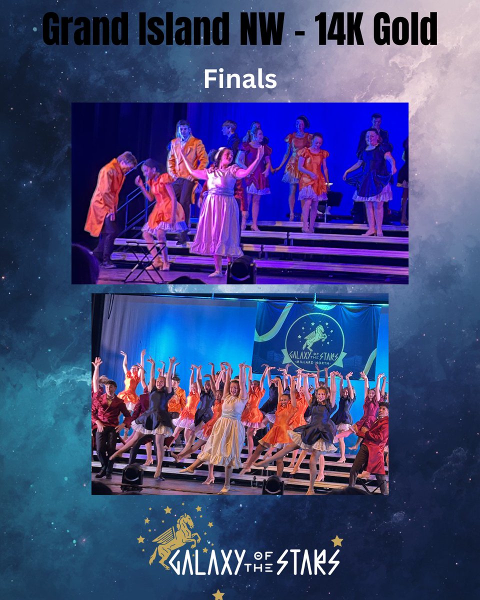 mnhsGOTS's tweet photo. Grand Island Northwest - 14K Gold cracked open a magical performance with their Nutcracker show!  What a sweet treat for Galaxy of the Stars stage! https://t.co/zVTVeUISBx