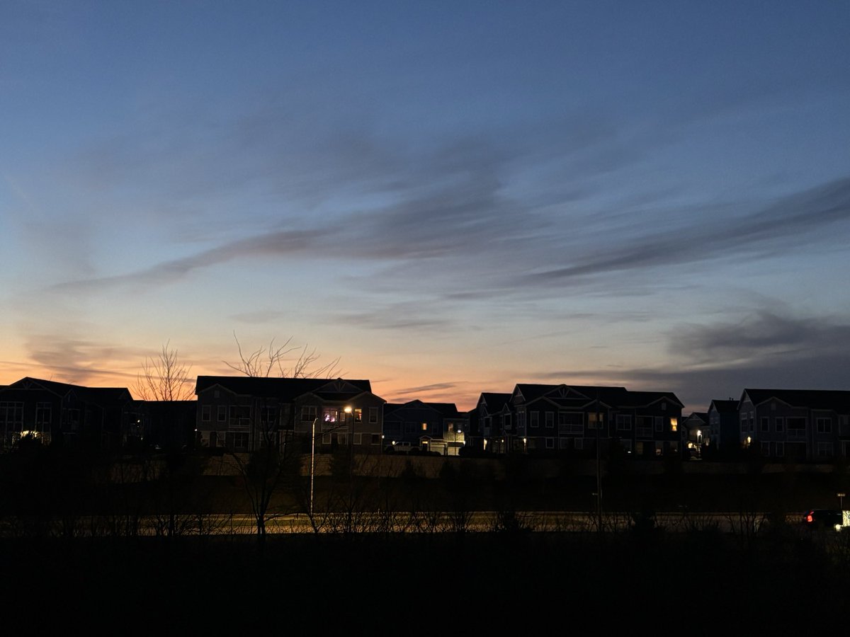 A night reading outside before that changes tomorrow. I enjoy the occasional airplane taking flight and car humming by. It’s peaceful in a weird way.