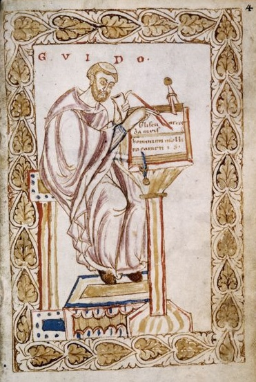 robbertleusink's tweet photo. Every musician alive learned from a Catholic monk

Guido of Arezzo invented the musical staff, the clef, and Do Re Mi in the 11th century to help his singers memorize Gregorian chants

The syllables came from a Latin hymn to St. John the Baptist:

Bach, Beethoven, Mozart,The Beatles... All of them wrote in a language invented by this monk