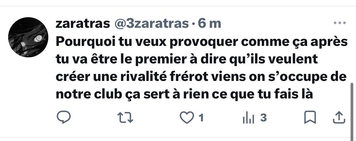 ReimsEnEurope's tweet photo. @Letr3yen10 Pitié t’as moins de 15 ans et j’en suis persuadé ce RS n’est pas pour les gens de ton âge, même ceux de ta communauté te prennent pour un fou https://t.co/IiiKyR7EZ3