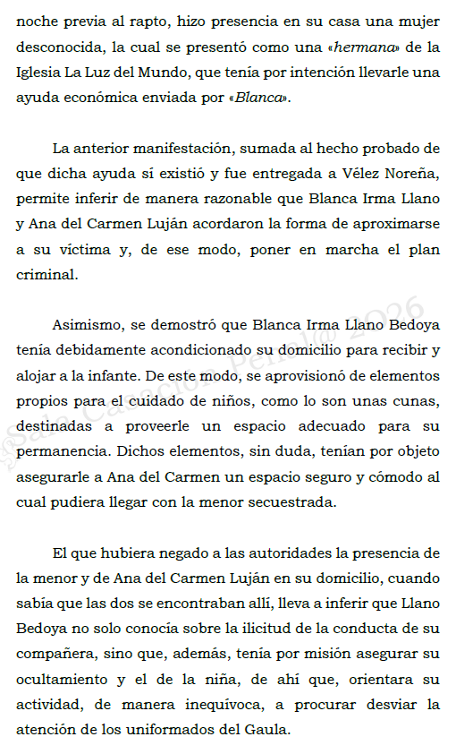 loviedoH's tweet photo. Corte S. Rad. 67137/26. Secuestro Simple agravado.

Acusada recibió en su apto a secuestradora de un menor de edad con tan solo 3 meses, ¿coautora o cómplice? R/ta: Coautora.

Compartida por mensaje jurídico:

https://t.co/f6vWJKU0wx https://t.co/VZNQs6hJFt
