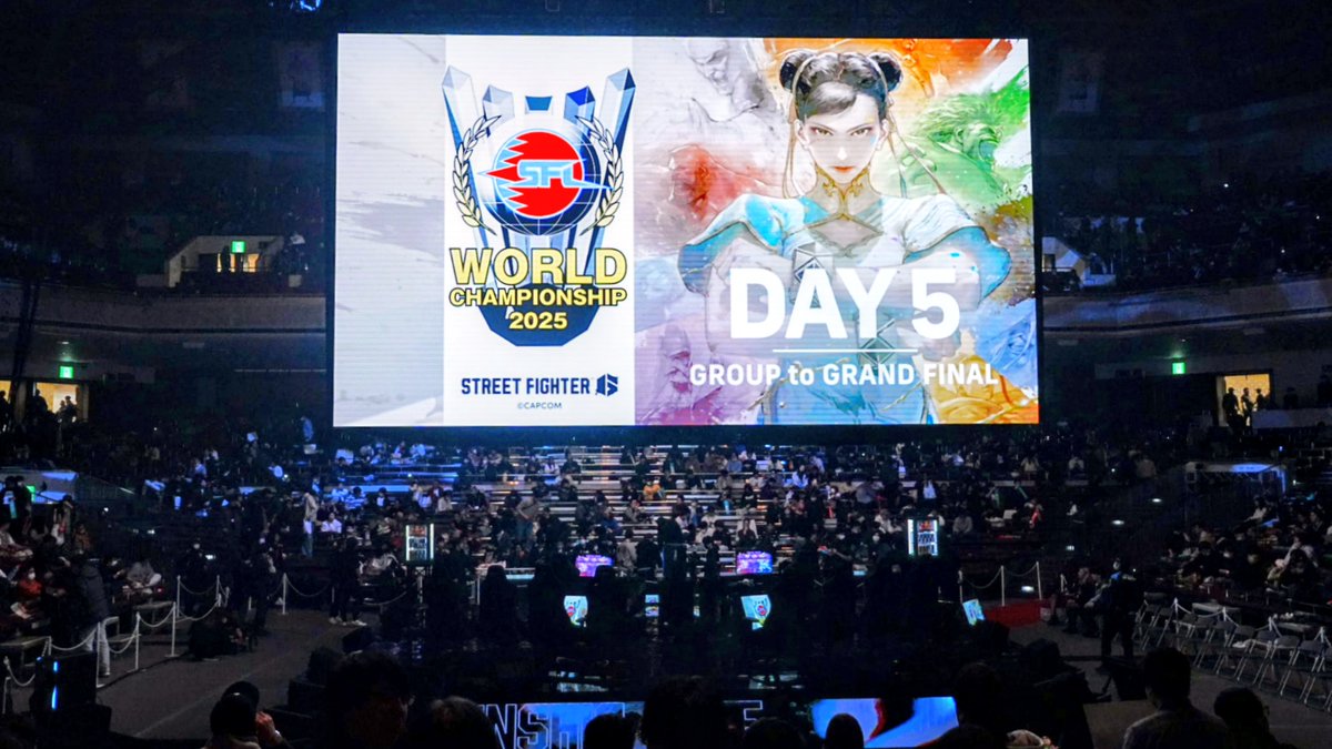 yoshiydp0724's tweet photo. いよいよ最終日！
はじま〜るよ〜♪
#SFLWC2025 #CAPCOMCUP12 https://t.co/1QFtWWaLGX
