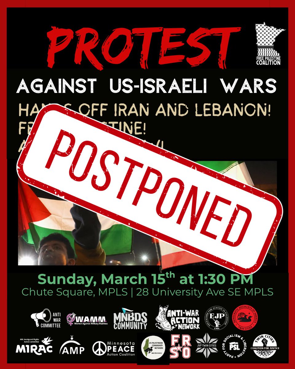 MN Anti-War Committee tweet media