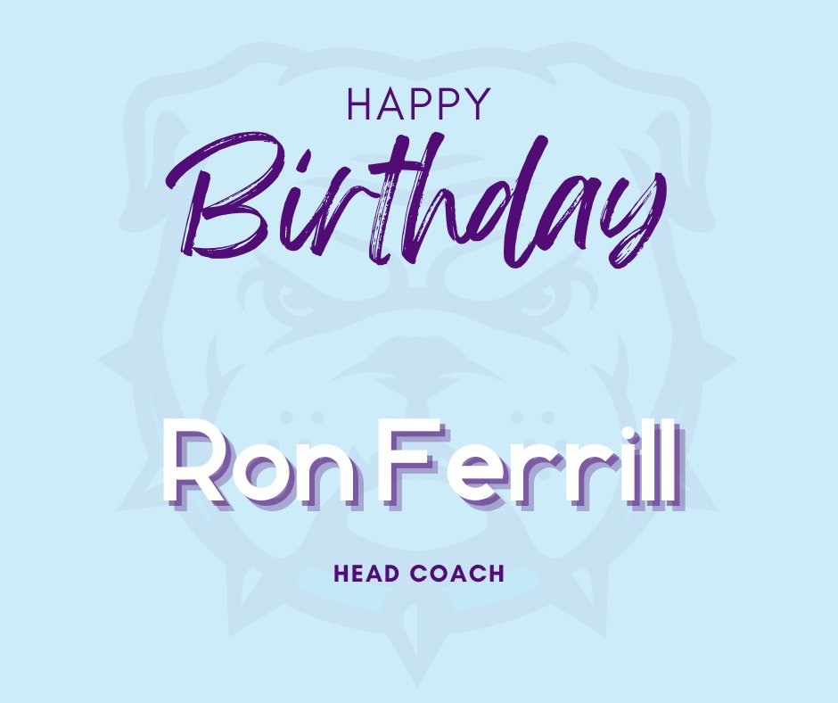 trumanstatesb's tweet photo. Happy Birthday to the man with the plan!

Please join us in wishing head coach, Ron Ferrill (@CoachFerrill) a very happy birthday! Thank you for your leadership, your dedication to this program, and for always pushing us to be our best on and off the field💜 https://t.co/d9RsPtsSnQ