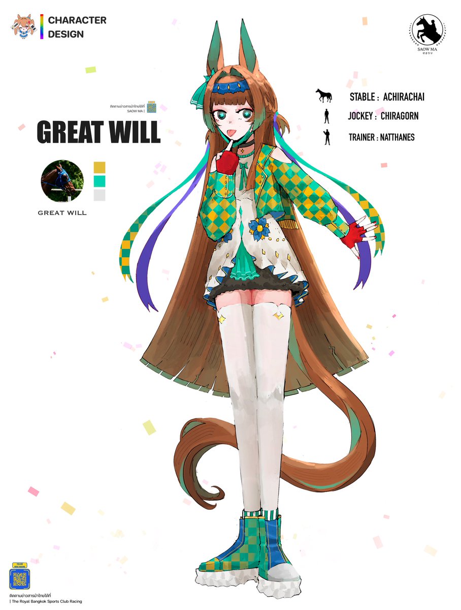 ISAAC_X235's tweet photo. GREAT WILL ( Sire WILKO )
Fanart ม้าเเข่งไทย 🗣️🐴🐴🐴 https://t.co/nVZ85lvm6i