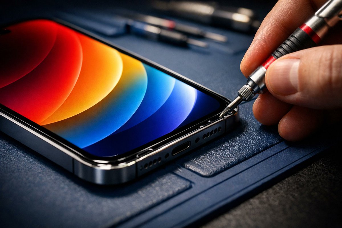 repairedcollect's tweet image. Quality you can see (and feel). 🔍

We use premium displays that preserve the vibrant colors and responsiveness of your iPhone. 

✅ OEM Quality
✅ ESD-Safe Workflow
✅ Mobile Service

Don't settle for 'good enough.' 

#RepairedCollective #NYC #Brooklyn #iPhone16 #TechTips