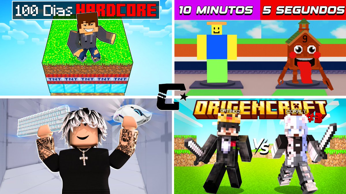 c4zil_'s tweet photo. Ultimos Trabajos!! 🔥  

Like Y RT Ayudan  

#minecrafthorror #MinecraftEsp #YouTubeGaming #ComisionesAbiertas #DiseñoParaYouTube #YouTubers https://t.co/ZdEHKQtV7l