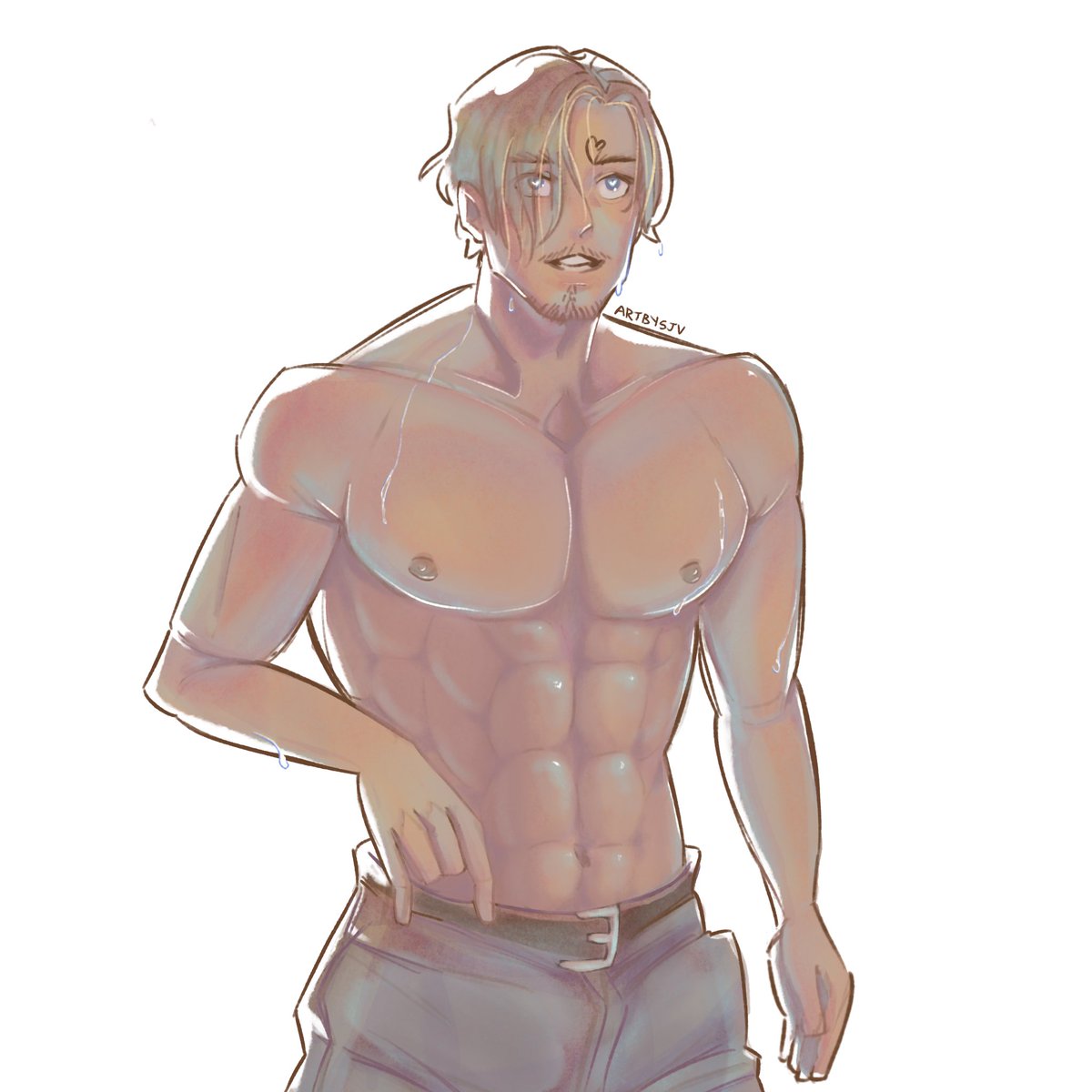 I realized it’s been a year since I’ve drawn him and that needed to change #sanji #onepiece