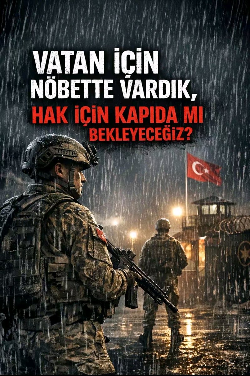 <a href="/Akparti/">AK Parti</a> <a href="/celebimehmeta/">Mehmet Ali Çelebi</a> <a href="/RTErdogan/">Recep Tayyip Erdoğan</a> <a href="/hulusiakarmedya/">Hulusi AKAR</a> <a href="/isikhanvedat/">Prof. Dr. Vedat Işıkhan</a> <a href="/tcsavunma/">T.C. Millî Savunma Bakanlığı</a> <a href="/FeyziBerdibek1/">Feyzi Berdibek🇹🇷</a> <a href="/saffetsancakli/">Saffet Sancaklı</a> 
Daha Nekadar Mağdur Edileceğiz Sayın Yetkililer...
#6191Düzenlensin 
#SözleşmeliErlerMağdur
