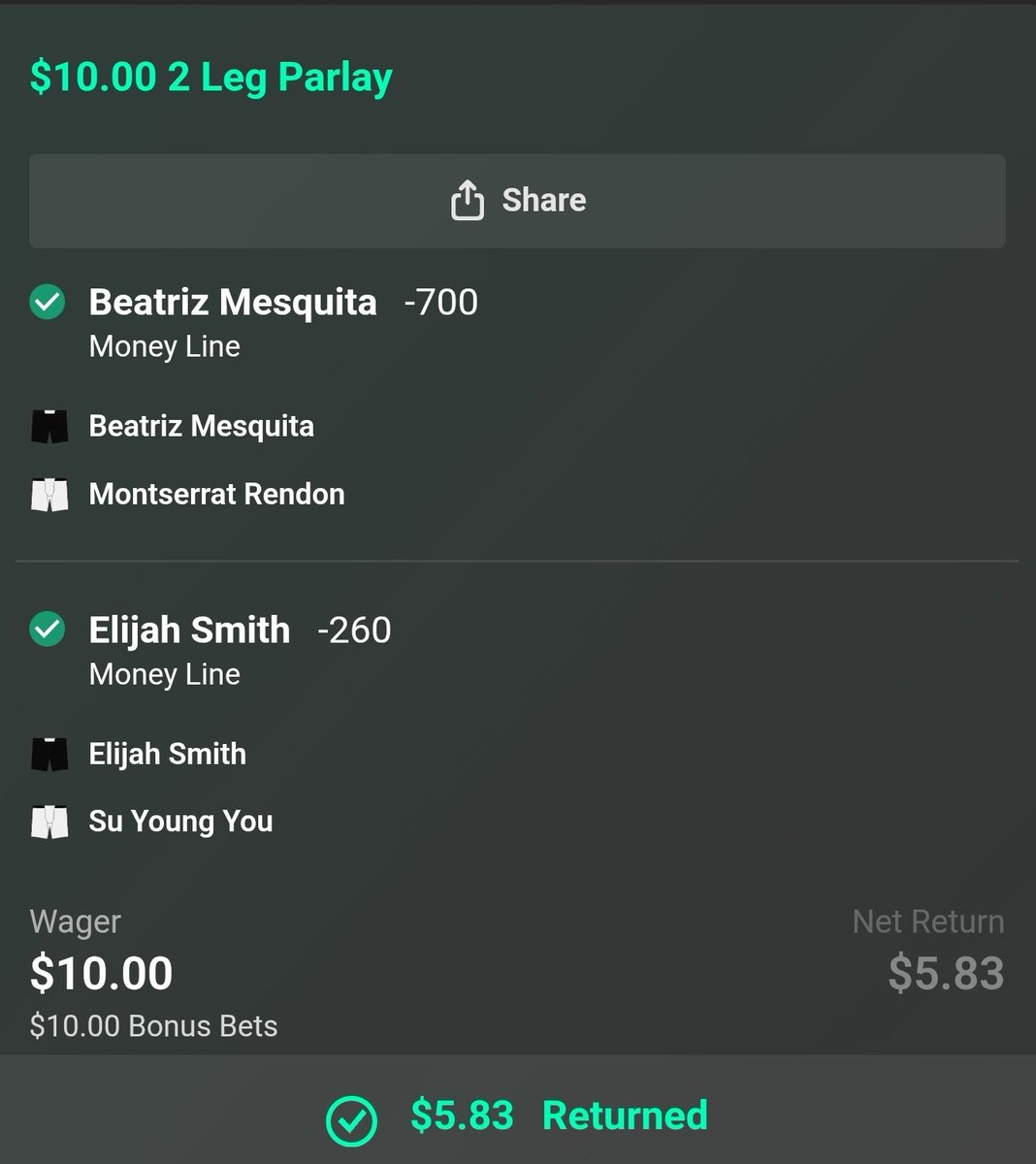 JohnMcDFS's tweet photo. Cashed that low budget parlay too 🤘💸💸💸 https://t.co/O3FJTo8PfS