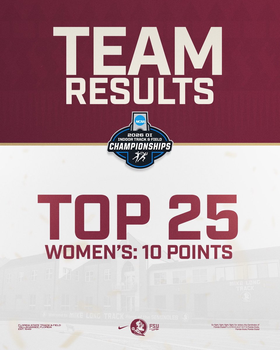 Florida State T&F/XC tweet media