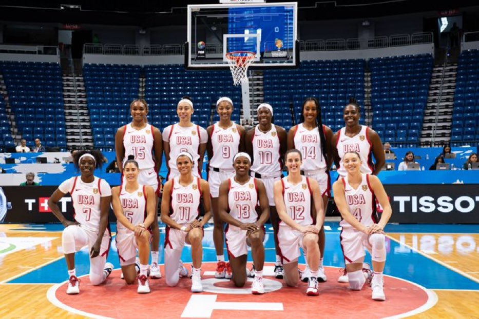 wsportj's tweet image. USA Basketball +/- leaders through 3 #FIBAWWC games:

1. Caitlin Clark +80
2. Kelsey Plum +74
3. Rhyne Howard +69
4. Angel Reese +66
5. Kiki Iriafen +61

📷: USA Basketball